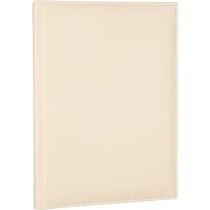 Düz Defter Diplomat 17 x 24 cm Bej