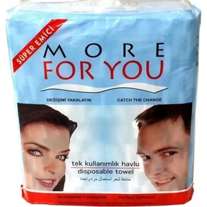 More For You Tek Kullanımlık Havlu 40 x 80 cm 100 Adet