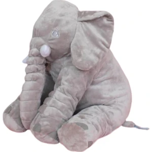 Uyku Arkadaşım Peluş Fil - Gri