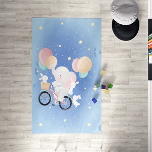 Mekta Home  Çocuk Odası ve Bebek Odası  Filli Antialerjik Halı MKTH-028