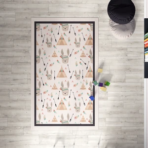 Mekta Home  Çocuk Odası Bebek Odası  Dekoratif Antialerjik Halı MKTH-045