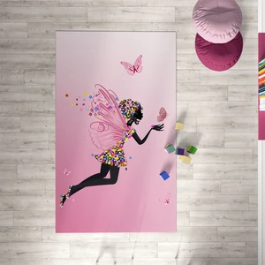 Mekta Home  Yıkanabilir Antialerjik Kız Bebek Odası Halısı MKTH-064