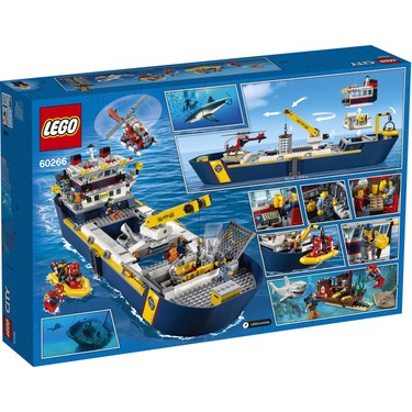 LEGO® City Okyanus Keşif Gemisi 60266 Yapım Seti (745 Parça) Fiyatı