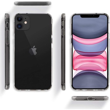 KZY Apple iPhone 11 Tıpalı Kamera Korumalı Şeffaf Premier Fiyatı
