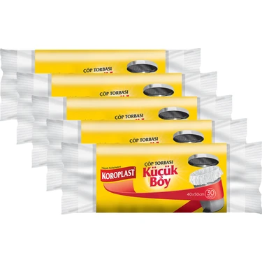 Koroplast Küçük Boy Çöp Torbası 30 Adet -