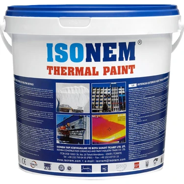 İsonem Thermal Paint İç Ve Dış Cephe Isı Yalıtım Boyası 5