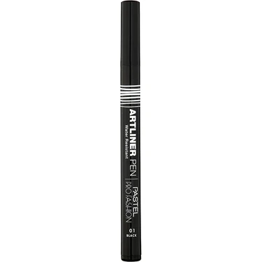 Pastel Profashion Artliner Keçe Uçlu Suya Dayanıklı Siyah Eyeliner 0.8 ml – Profesyonel ve Hassas