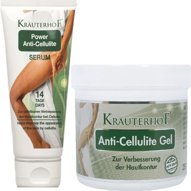 alay kapalı kapsama  Krauterhof Anti-Cellulite Gel Selülit Jeli 250ML + Serum Fiyatı