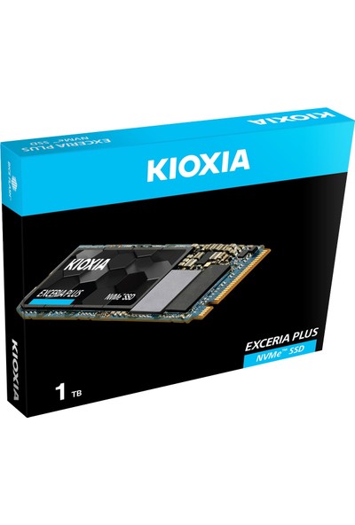 Kioxia Exceria Plus NVMe 1TB 3400MB-3200MB/s M2 PCIe Nvme 3D NAND SSD (LRD10Z001TG8)