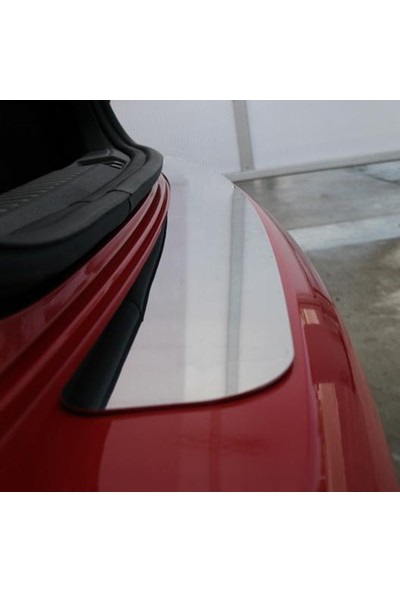 Başkent Oto Dacia Logan Mcv Formlu Krom Arka Tampon Eşiği Paslanmaz Çelik 2013 Üzeri ( Yazılı )
