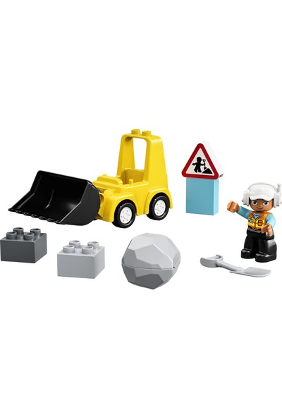 LEGO® DUPLO® İnşaat Buldozeri 10930 Yapım Oyuncağı