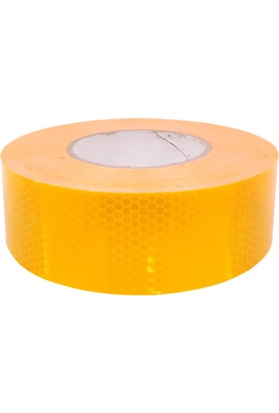Sel-tape Bal Petekli Fosforlu Reflektif Bant 50 mm x 50 m Sarı