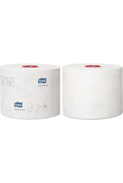 Tork 127530 Orta Boy Çift Rulo Tuvalet Kağıdı Advanced 27'li Paket