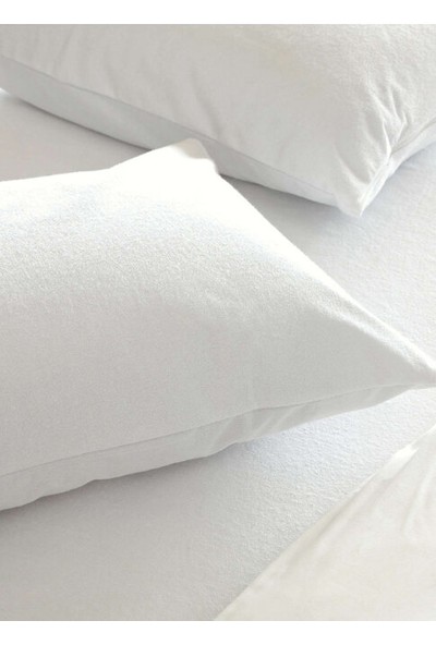 Nart Home Su ve Sıvı Geçirmez Fermuarlı Yastık Koruyucu Yastık Alezi 2 Adet 50x70 cm