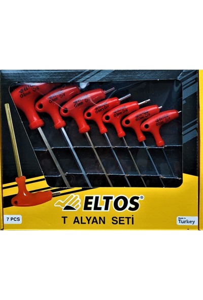 Evim Shopping Alyan Takımı 7 Parça T Tipi Allen - Eltos