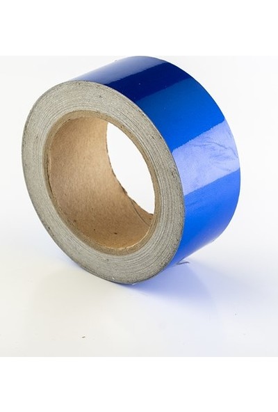 Sel-Tape Reflektif Fosforlu Bant 50 mm x 23 m Mavi