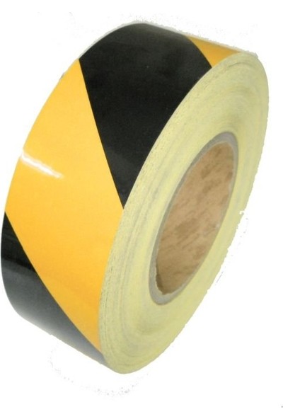 Sel-Tape Reflektif Fosforlu Bant 50 mm x 23 m Sarı/Siyah