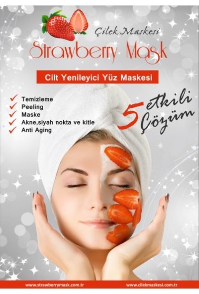 Çilek Maskesi - Strawberry Mask 200 ml