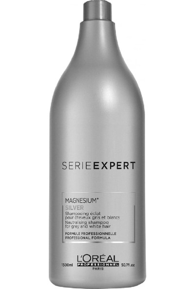 L'Oréal Professionnel Serie Expert Magnesium Silver Gri Beyaz Saç Şampuan 1500 ML