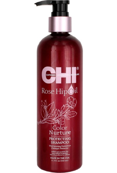 Chi Rose Hip Oil Color Nurture Protecting Shampoo 340ml