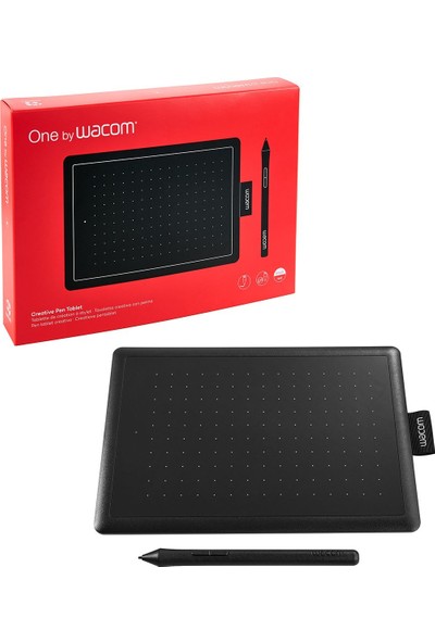 One By Wacom Small 8.3 x 5.7inç Yüksek Hassasiyetli Grafik Tablet (CTL-472)