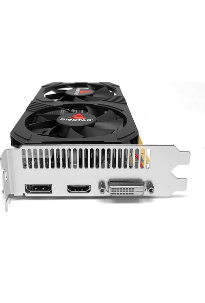 Biostar AMD Radeon RX560 4GB (Dual Cooling) 128Bit GDDR5 (DX12) PCI-E 3.0 Ekran Kartı (BIO-VA56C5RF41)