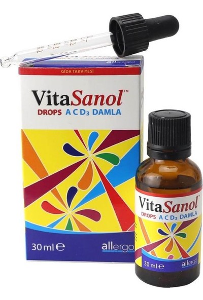 VitaSanol DROPS A,C,D3 30 ml Damla