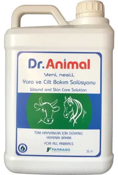 Dr. Animal Yara ve Cilt Bakım Solüsyonu 5 Litre