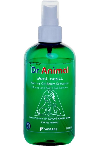 Dr. Animal Yara ve Cilt Bakım Solüsyonu 250 ml