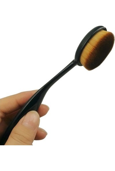 Makeup Time Çok Amaçlı Fiber Oval Makyaj Fırçası - Kaşık Fırça