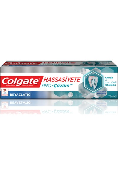 Colgate Hassasiyete Pro Çözüm Beyazlatıcı Diş Macunu 75 ml x 4 Adet