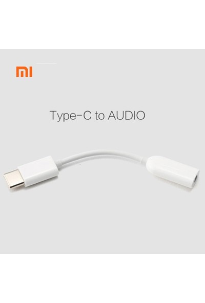 AlpCollection Xiaomi Type-C To Audio 3.5mm Jack Kulaklık Dönüştürücü Aparat