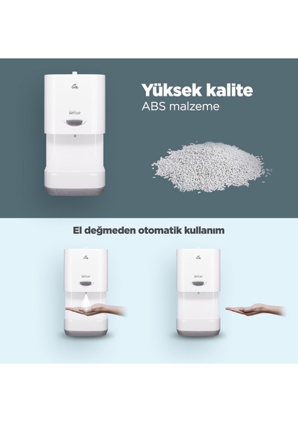 Blue Care Otomatik El Dezenfektan Sprey Dağıtıcı 1500 ml modelleri