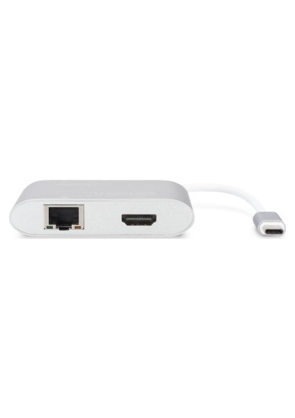 Usb Type C Hdmı Gigabit Ethernet Multiport Adaptörü Da 70847