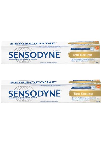 Tam Koruma Diş Macunu 75 ml 2 Paket