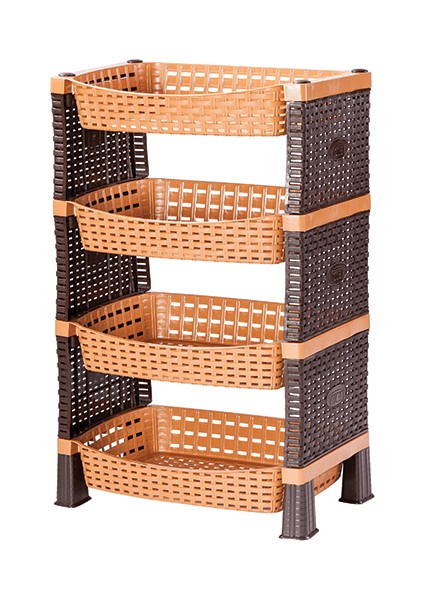 Rattan 4'lü Eko Sebzelik