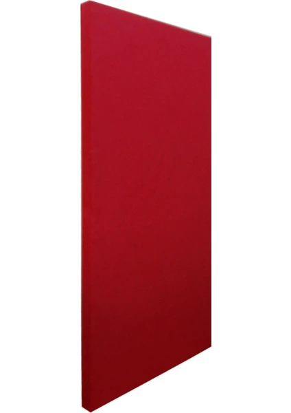 Center Acoustic Kumaş Kaplı Akustik Sünger Panel Kırmızı 4 x 60 x 120 cm