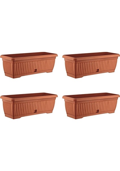 Balkon Saksı 11 Lt x 4'lü