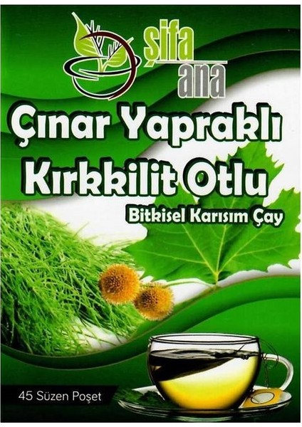 Çınar Yapraklı Kırkkilit Otlu Bitkisel Karışım Çay