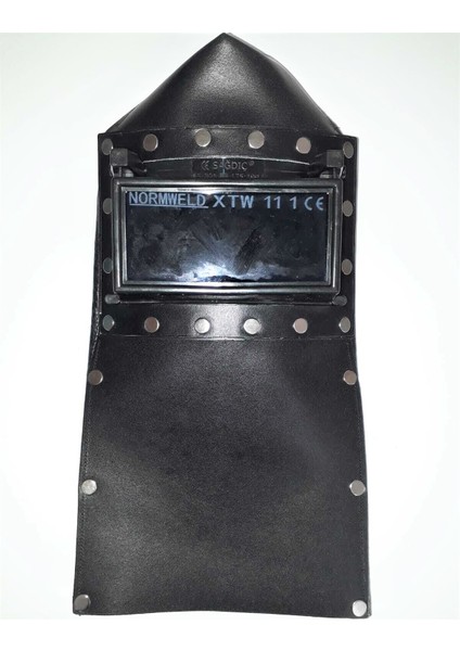 CS-301 Deri Kapaklı Baş Maske