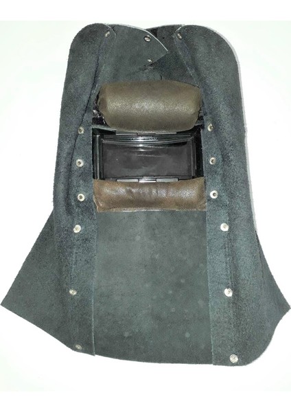 CS-301 Deri Kapaklı Baş Maske
