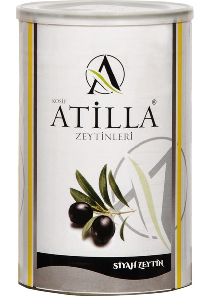 Atilla Zeytinleri 351 - 380 Kalibre Süper Ekstra Siyah Zeytin 800 gr