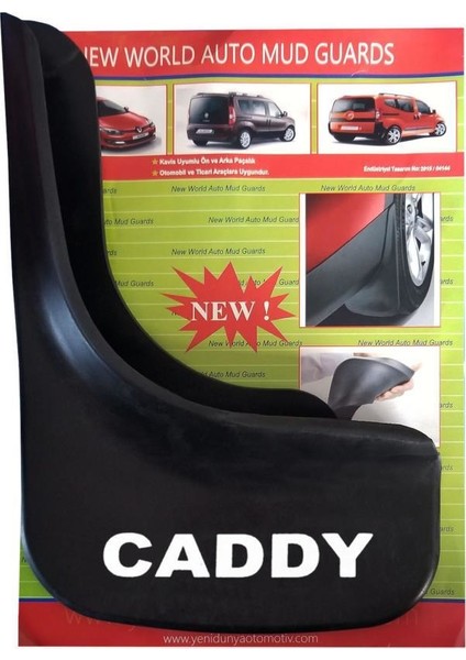 Volkswagen Caddy 2004-2010 4'lü Paçalık Çamurluk Tozluk VW1UX025