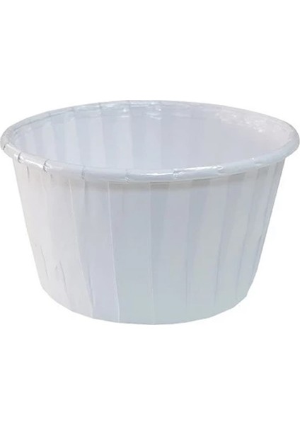Beyaz 25'li Muffin Kabı 50 x 39 cm
