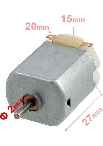 Dc Motor, Deney Motoru, 3V, 6V Motor Yüksek Devir Dinamo Motor 10'lu