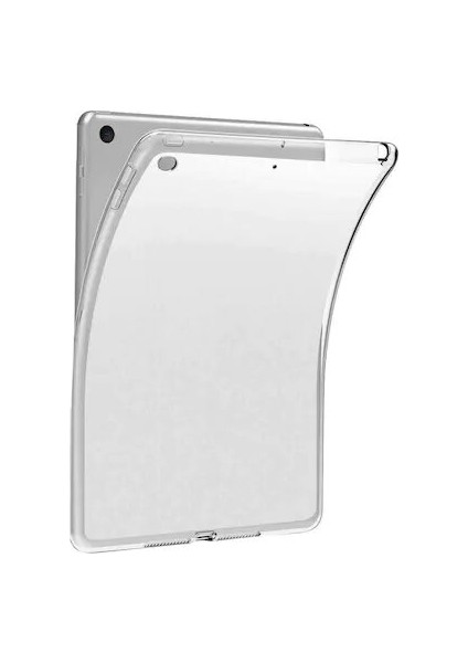 UKS Case Apple iPad 7.Nesil 10.2" 2019 Silikon Kılıf - Şeffaf