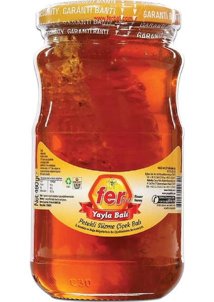 Yayla Petekli Süzme 460 gr