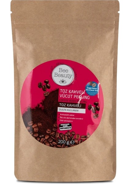Toz Kahve Vücut Peeling 200 gr