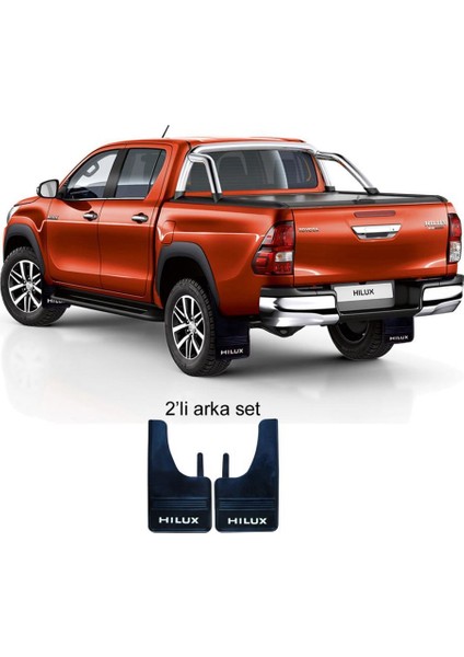 Yeni Dünya Toyota Hilux 2'li Paçalık Çamurluk Tozluk TYT1PZ015