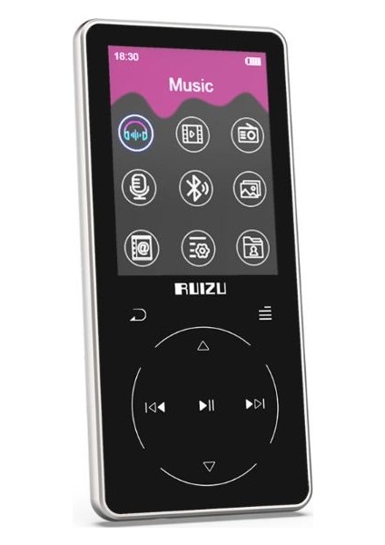 D16 Dokunmatik Bluetooth 8gb Mp3 Çalar